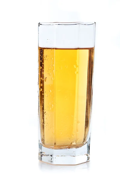 Склянка свіжого яблучного соку — стокове фото