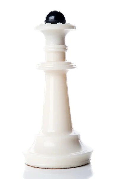 Drottningens schackpjäs — Stockfoto