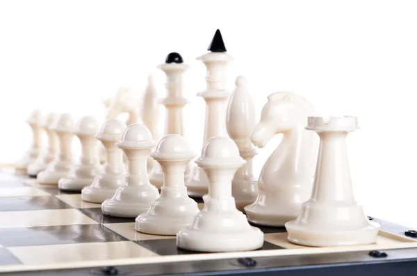 Macro photo of chess pieces —  Fotos de Stock