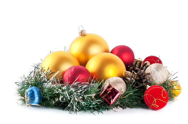 Složení vánoční koule — Stock fotografie