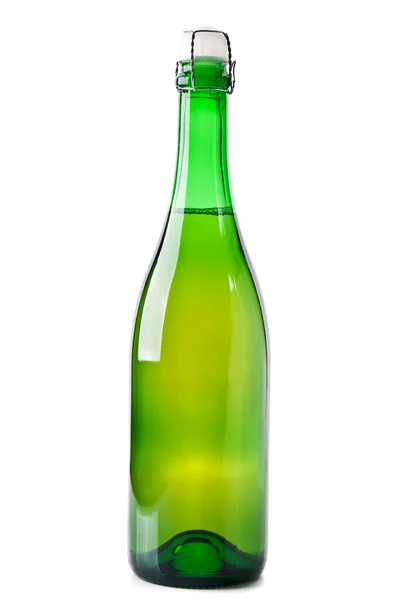 Una botella de champán — Foto de Stock