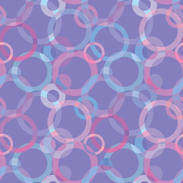 Sömlös dekorativa bakgrund av cirklar — Stock vektor