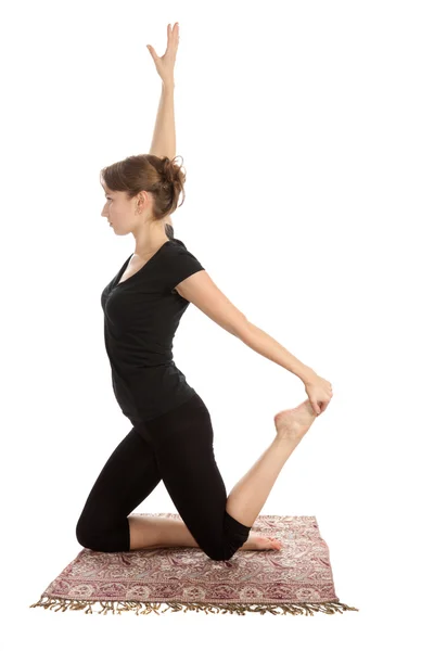 Yoga und Fitness. — Stockfoto