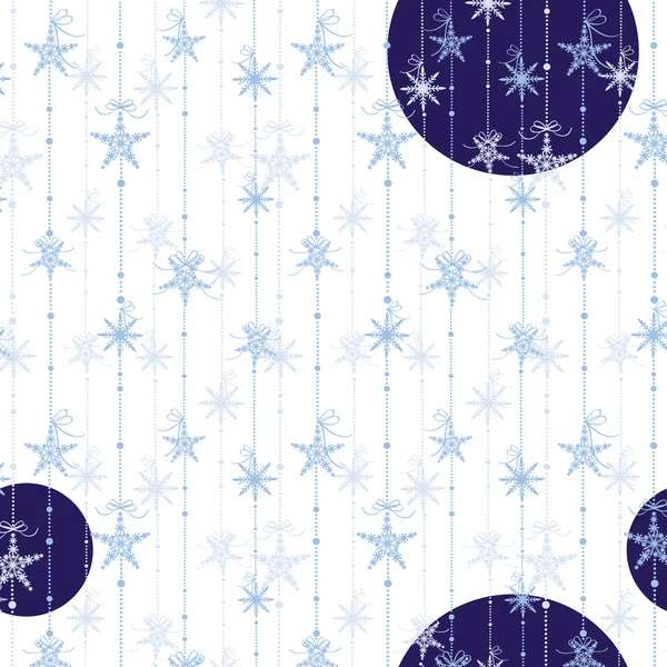 Abstracte Kerstmis naadloze patroon achtergrond — Stockvector