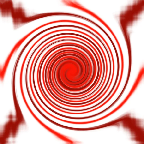 Abstrato vermelho twirl fundo — Fotografia de Stock