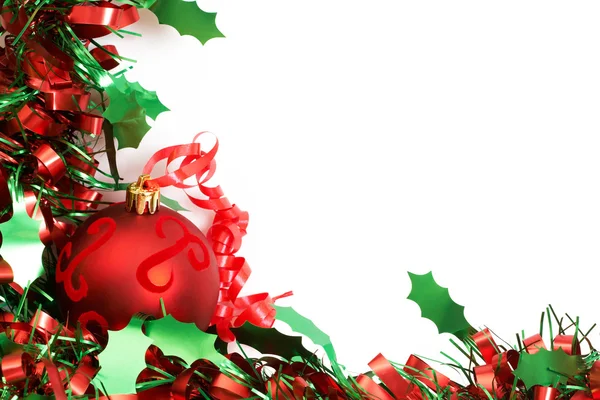 红色圣诞便宜货 免版税图库图片