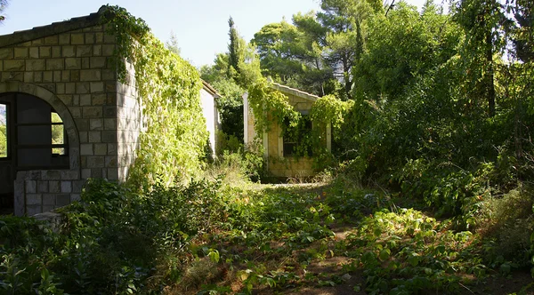 stock image Abandon construction in Cavtat, Croatia.