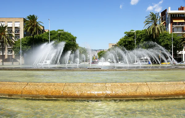 Fuente ornamental en Barcelona . —  Fotos de Stock
