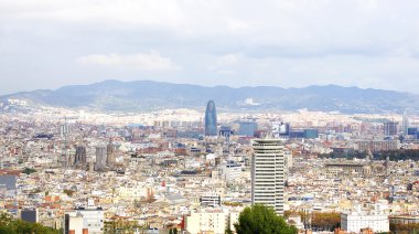 Barselona şehir panoramik