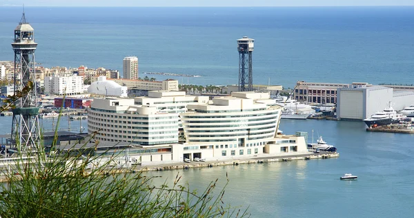 Panorama van de haven. — Stockfoto