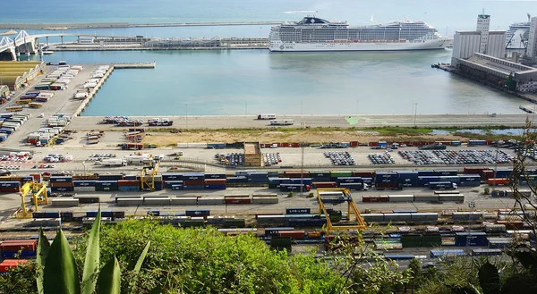 Panoramic of the port. — Stock Photo, Image