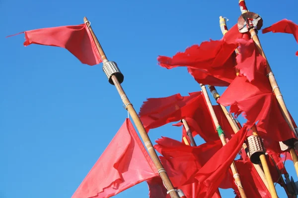 stock image Red flags