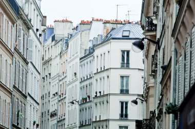 Pigalle houses clipart