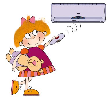 Air conditioner clipart