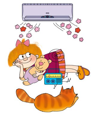 Air-conditioner clipart