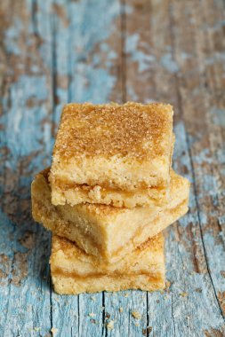 Lemon Shortbread Squares clipart