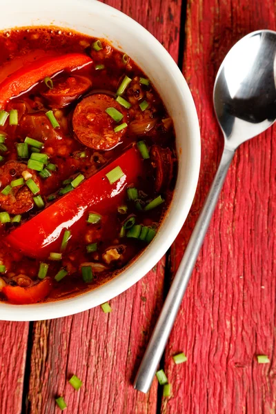 Chorizo stew — Stock Photo, Image