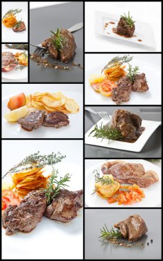 Collage meat clipart