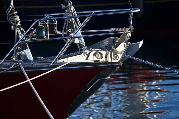 Sailboat bow — Stock Photo, Image