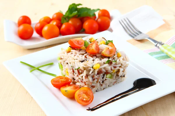 Rice salad — Stock Photo, Image