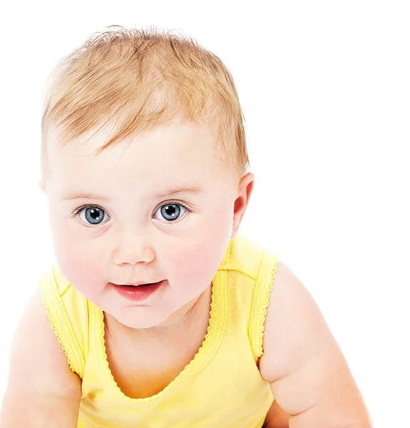 Baby face porträtt — Stockfoto