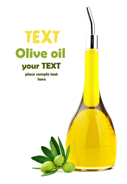 stock image Homemade healthy olive oil