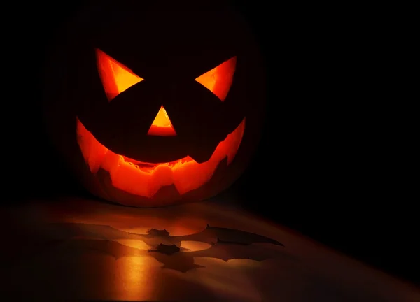 Halloween-Kürbis — Stockfoto