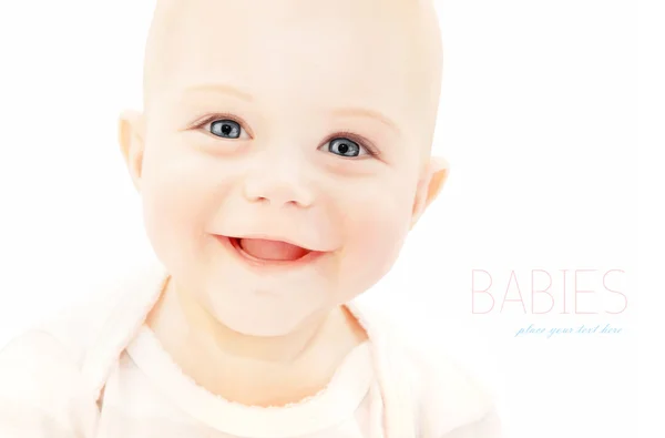 Happy baby face — Stock Photo, Image