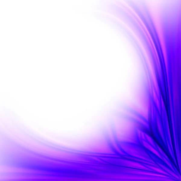 Violet bordure florale fond — Photo