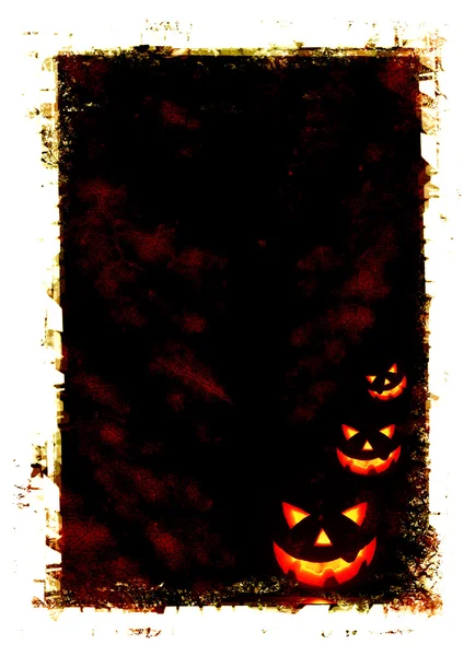 Halloween cartão de férias — Fotografia de Stock