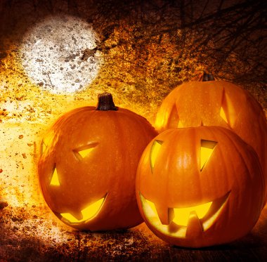 Grunge Halloween background clipart