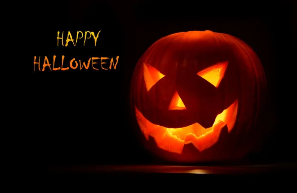 Halloween pumpkin creepy holyday background — Stock Photo, Image