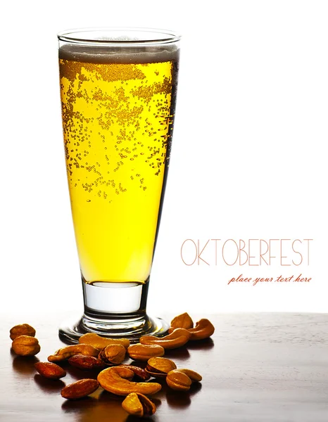 stock image Beer and nuts