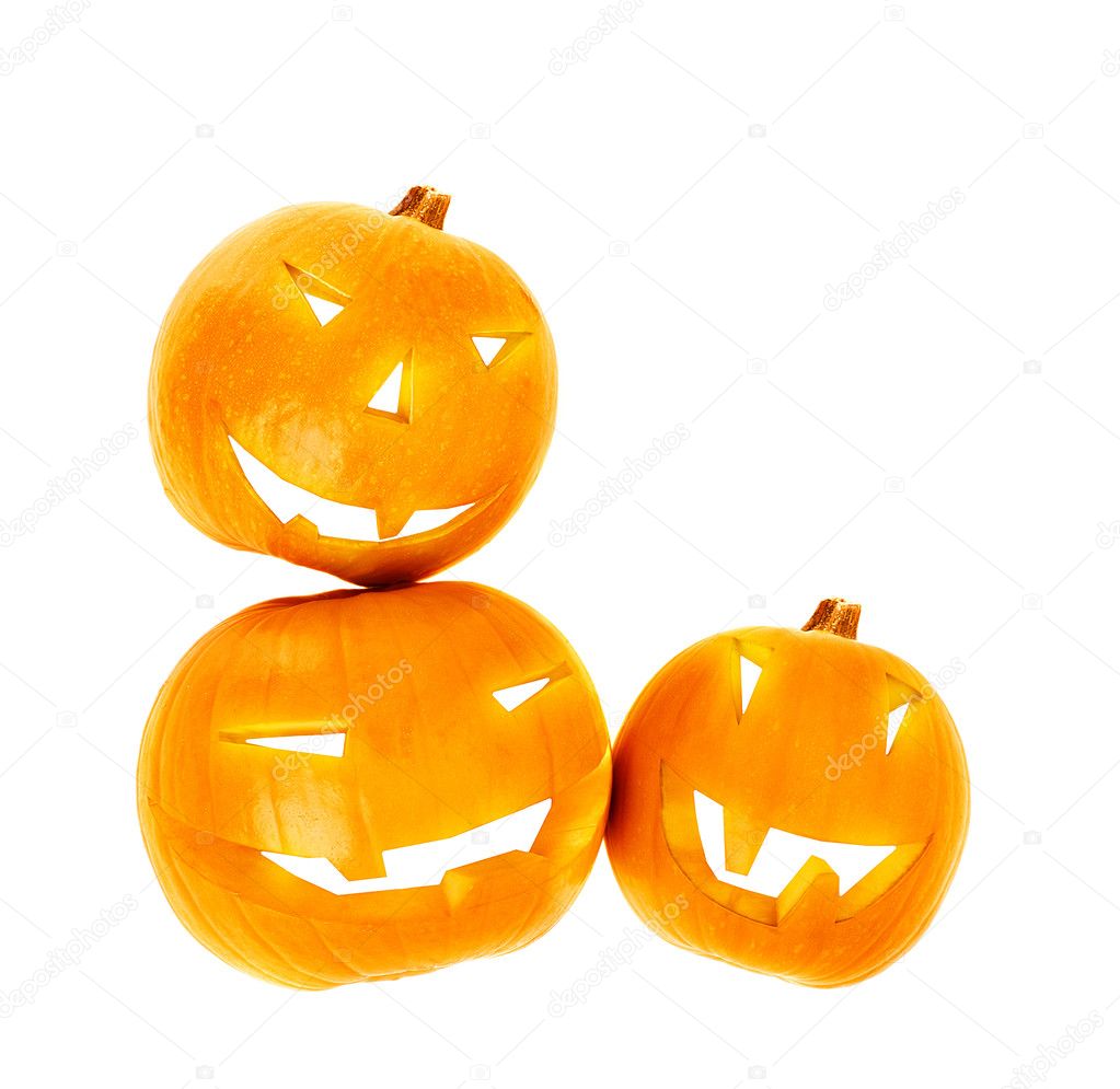 Halloween pumpkin border