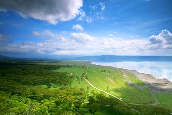 stock image Peaceful view on the lake Nakuru