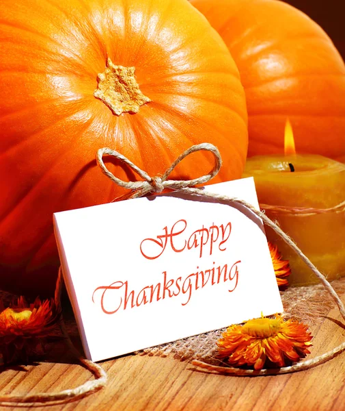 Праздничная открытка на День благодарения — стоковое фото