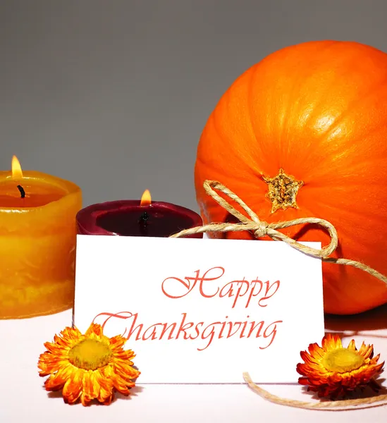 Праздничная открытка на День благодарения — стоковое фото