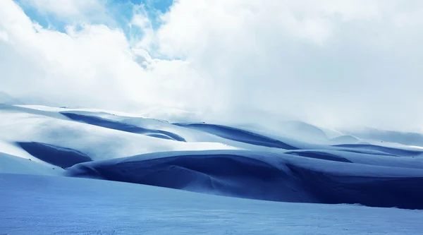 Winter bergen landschap — Stockfoto