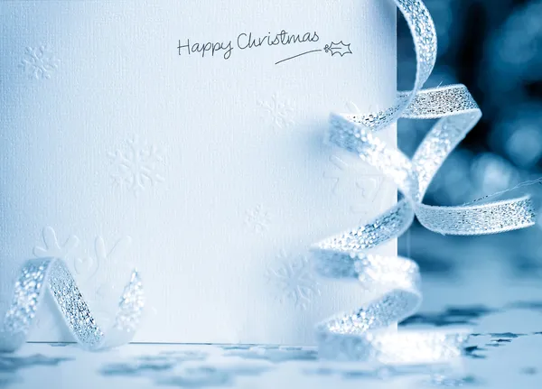 Glückliche Weihnachtskarte — Stockfoto