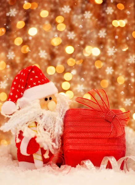Vánoční dárek od Santy — Stock fotografie