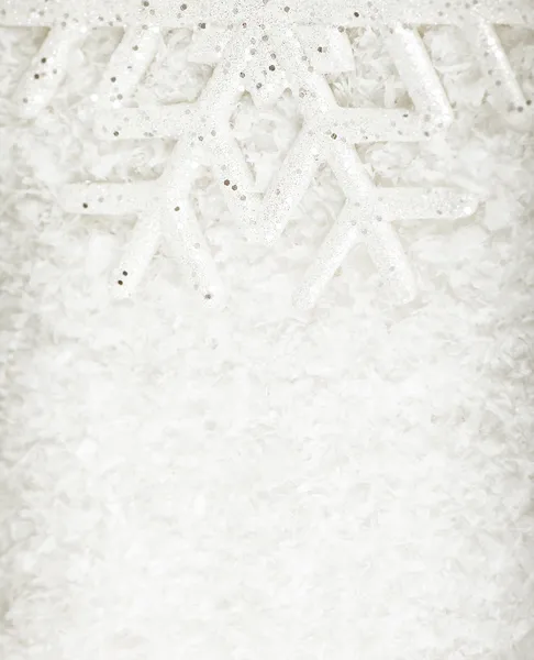Snöflingans bakgrund — Stockfoto