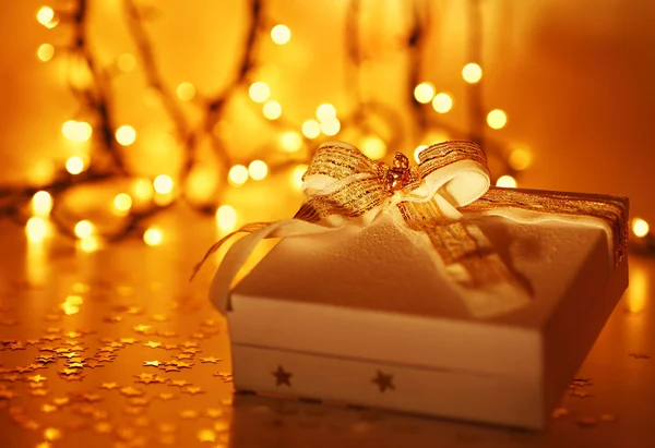 Beautiful Christmas gift — Stock Photo, Image
