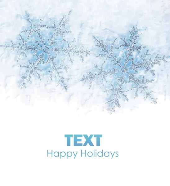 Snowflake background — Stock Photo, Image