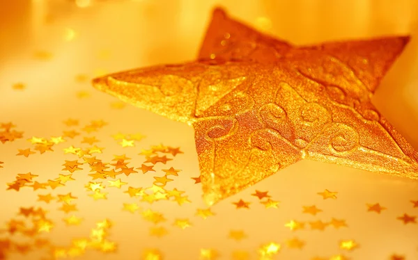 Golden star — Stock Photo, Image