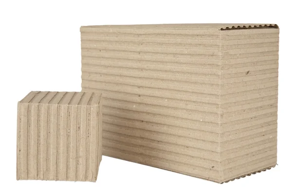 Corrugated cardboard packages — Stock Photo, Image