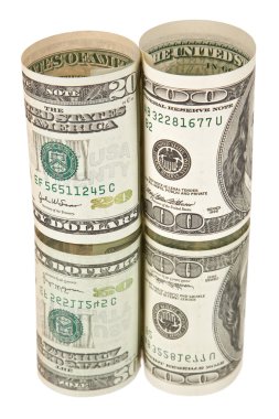 Dollar bills clipart