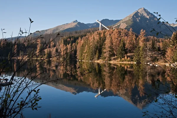 stock image Strbske pleso