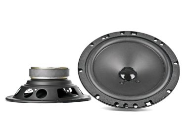 Two car speakers clipart
