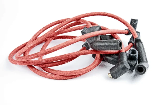 Ignition cables kit — Stock Photo, Image