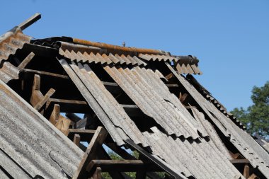 bir ambar kalıntıları